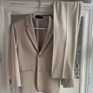 Zara Kids Cream Suit Set